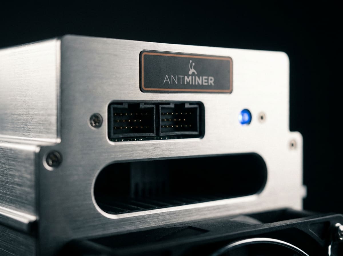 Antminer S23 Hydro front detail